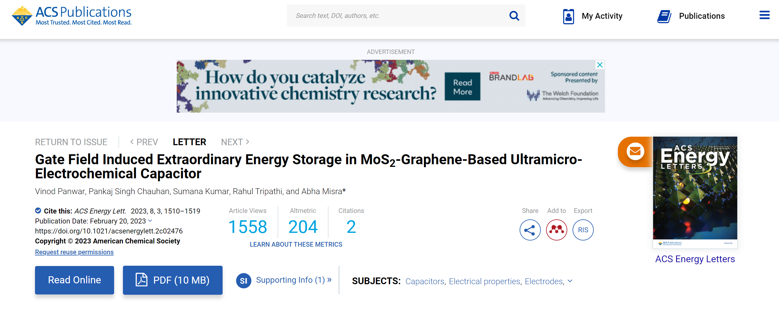 A disruptive leap in energy storage: Indian scientists develop ultra-micro supercapacitors