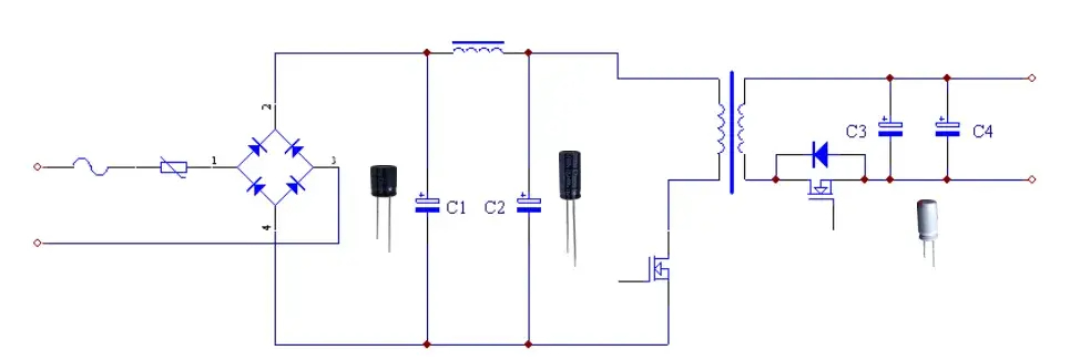 Small Capacitor World | Application of Lorida Capacitor in Fast Charger