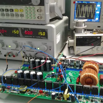 The role of capacitor in inverter circuit