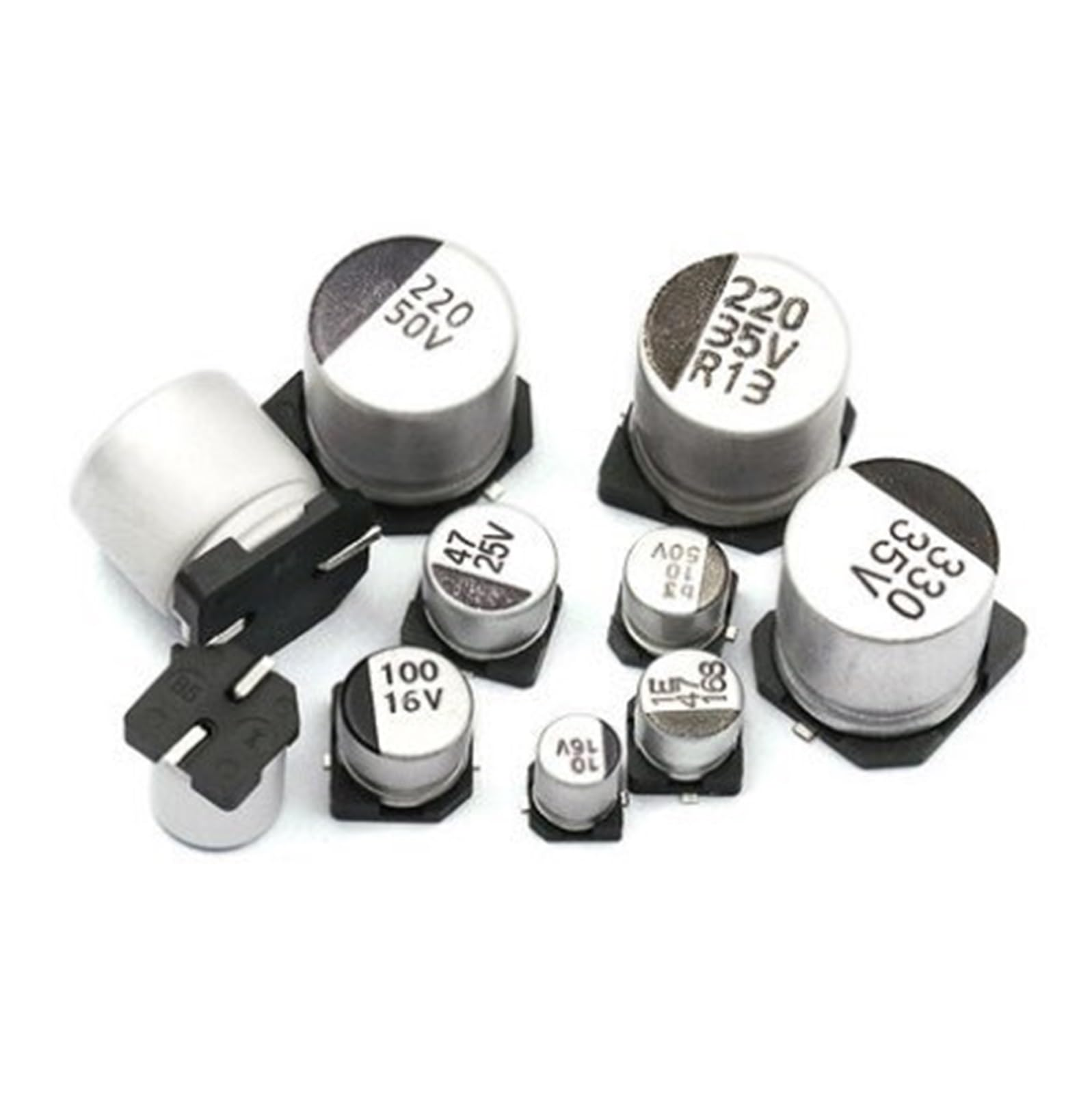 Correct application of SMD electrolytic capacitor