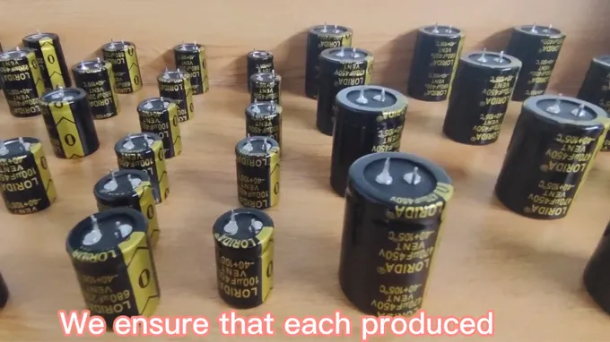 Aluminum electrolytic capacitor manufacturer