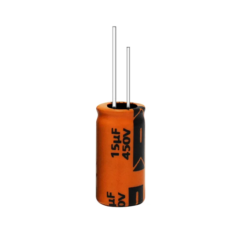 15UF 450V Radial Aluminum Electrolytic Capacitor Exporter China