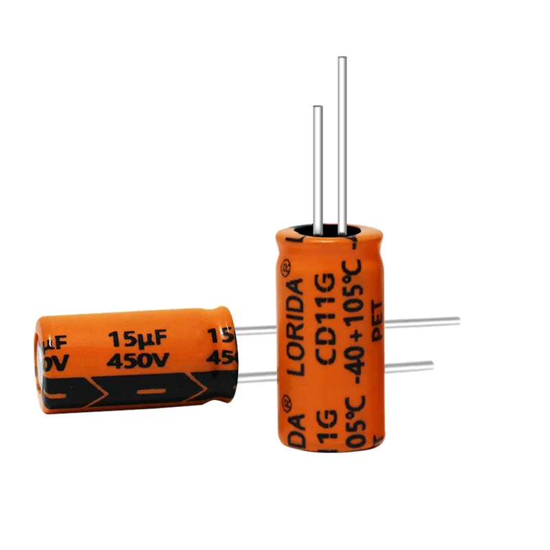 15UF 450V Radial Aluminum Electrolytic Capacitor