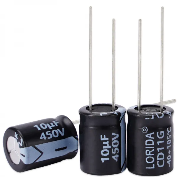 10UF 450V Radial Aluminum Electrolytic Capacitor