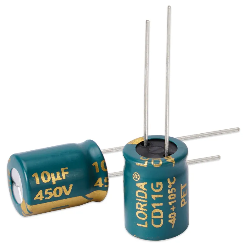 10UF 450V Radial Aluminum Electrolytic Capacitor