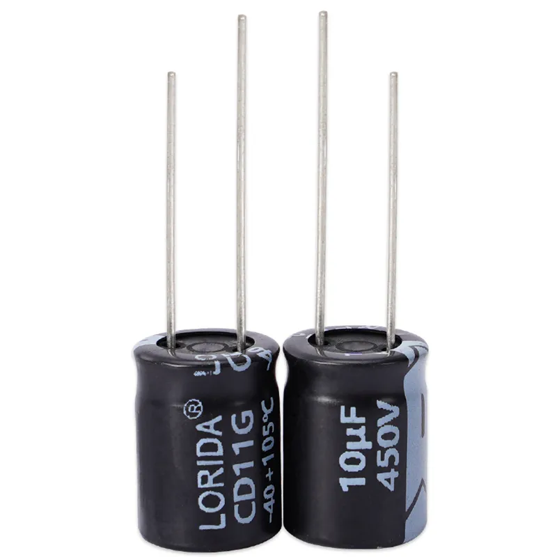 10UF 450V Radial Aluminum Electrolytic Capacitor