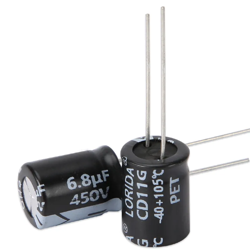 6.8UF 450V Radial Aluminum Electrolytic Capacitor