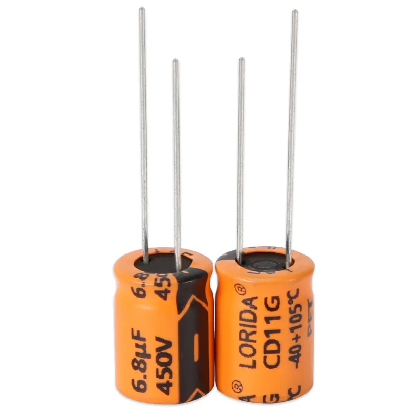 6.8UF 450V Radial Aluminum Electrolytic Capacitor