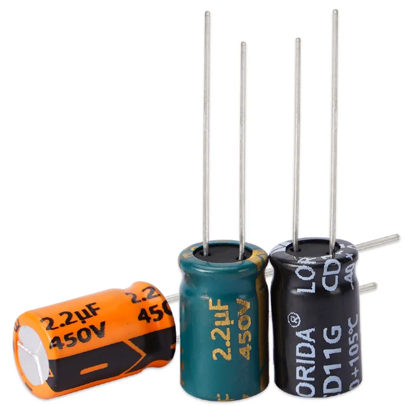 2.2UF 450V Radial Aluminum Electrolytic Capacitor