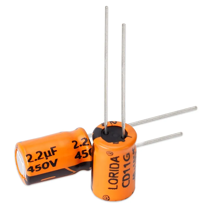 2.2UF 450V Radial Aluminum Electrolytic Capacitor