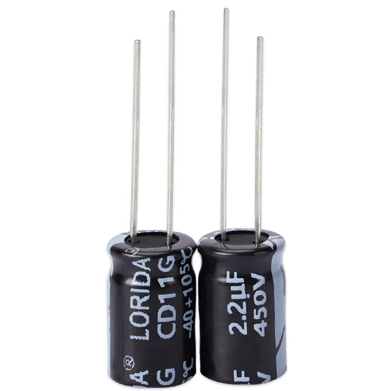 2.2UF 450V Radial Aluminum Electrolytic Capacitor