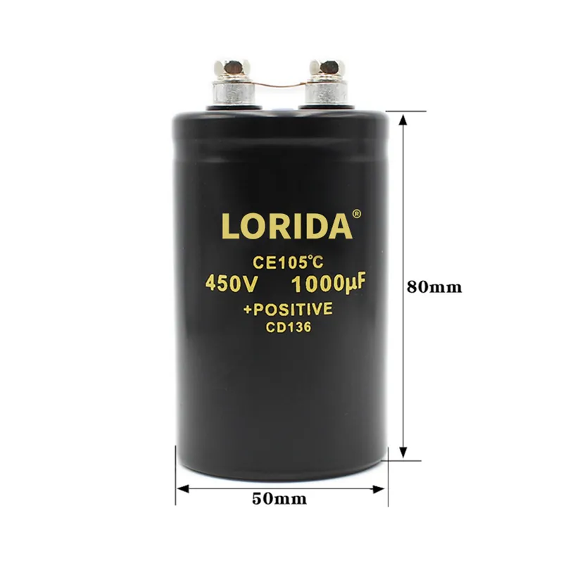 1000UF 450V Screw Terminal aluminum electrolytic capacitor