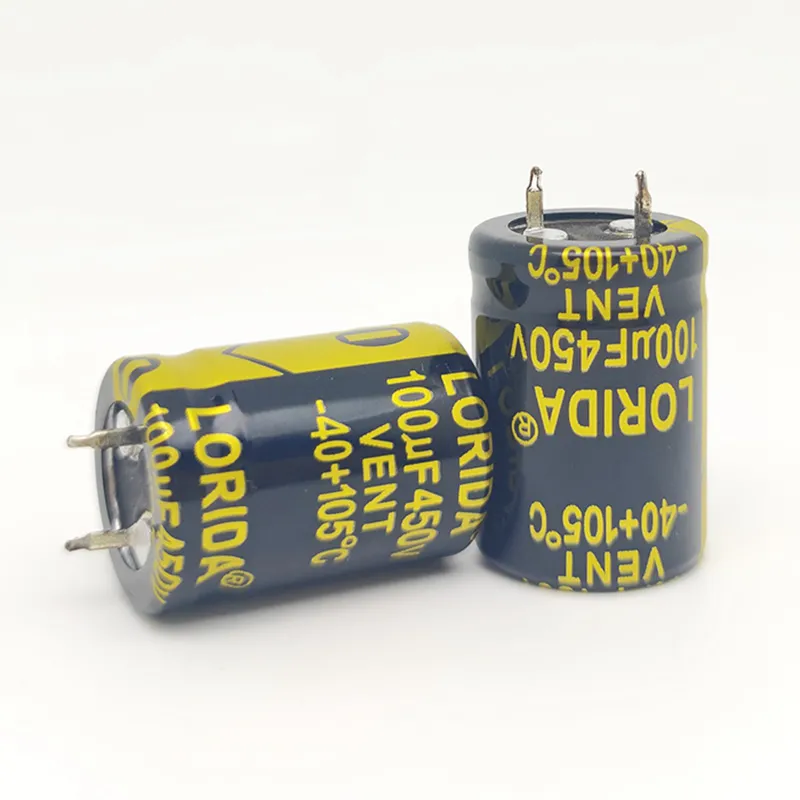 100UF 450V Snap in aluminum electrolytic capacitor