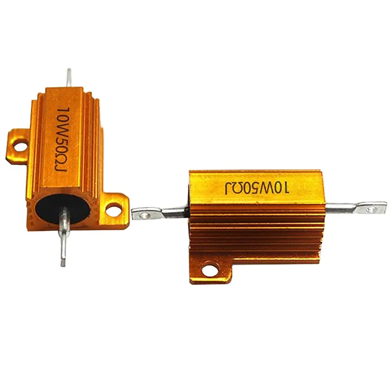 10W RX24 Gold Aluminum Shell Resistor