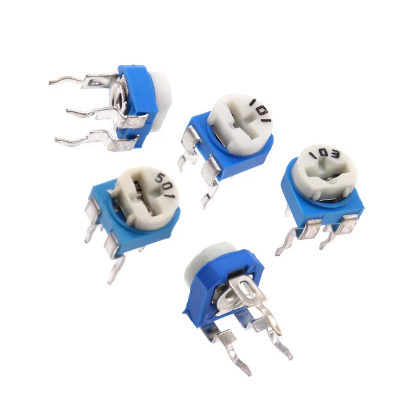 RM065 horizontal Variable resistor / Trimming Potentiometer