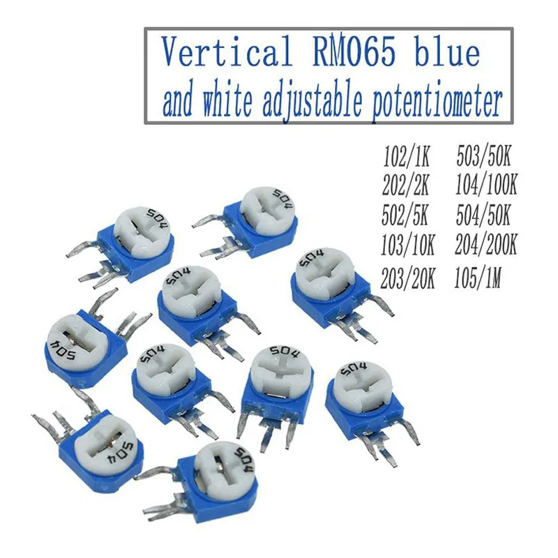 RM065 vertical Variable resistor/ Trimming Potentiometer