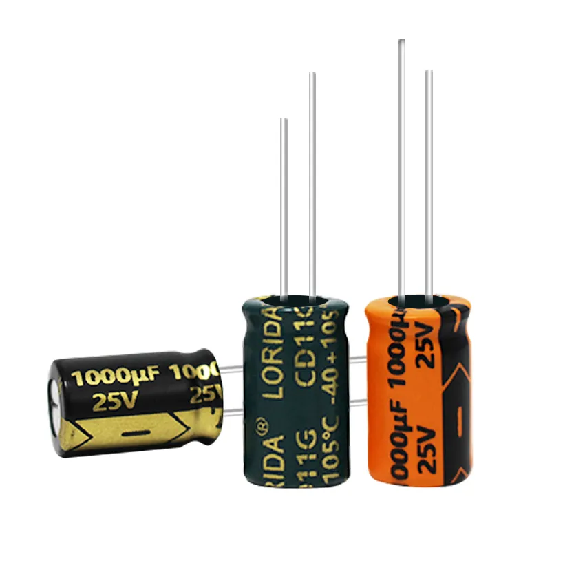 100μF 25V Radial Aluminum Electrolytic Capacitor