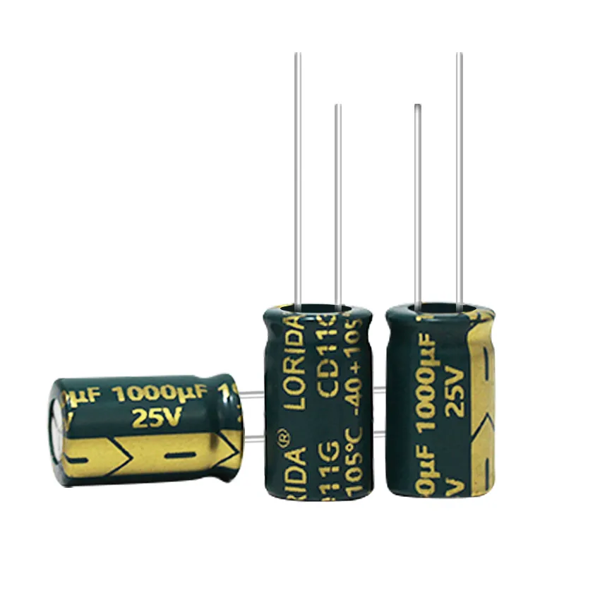 100μF 25V Radial Aluminum Electrolytic Capacitor