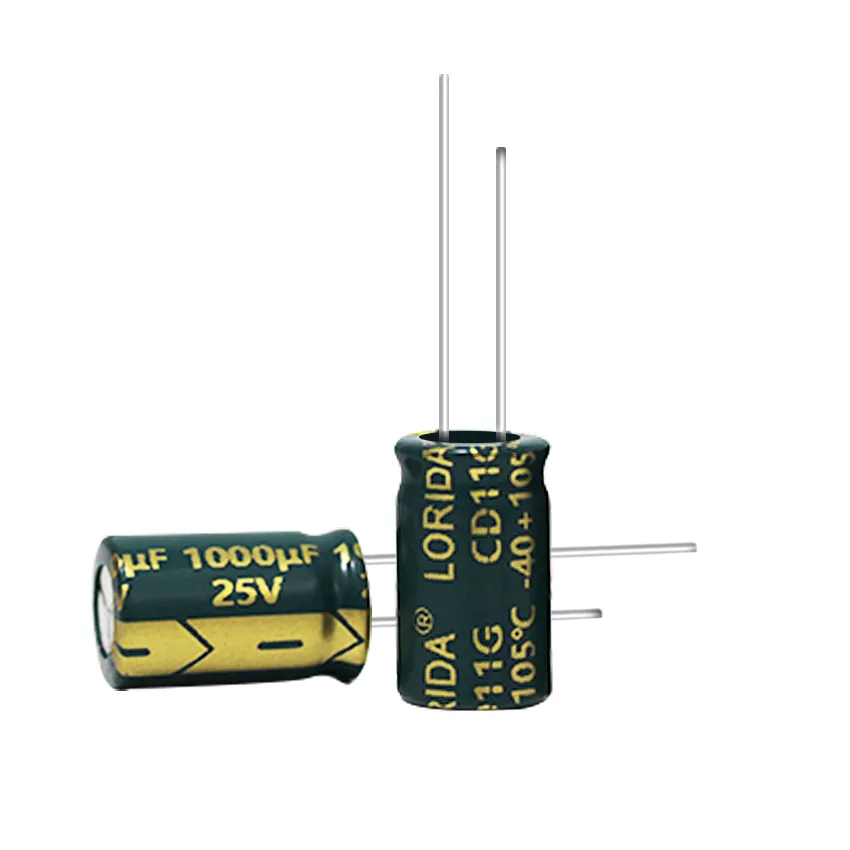 100μF 25V Radial Aluminum Electrolytic Capacitor