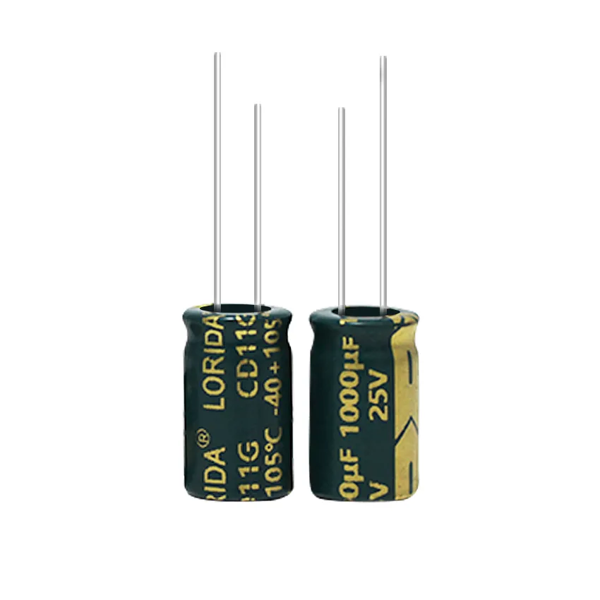 100μF 25V Radial Aluminum Electrolytic Capacitor