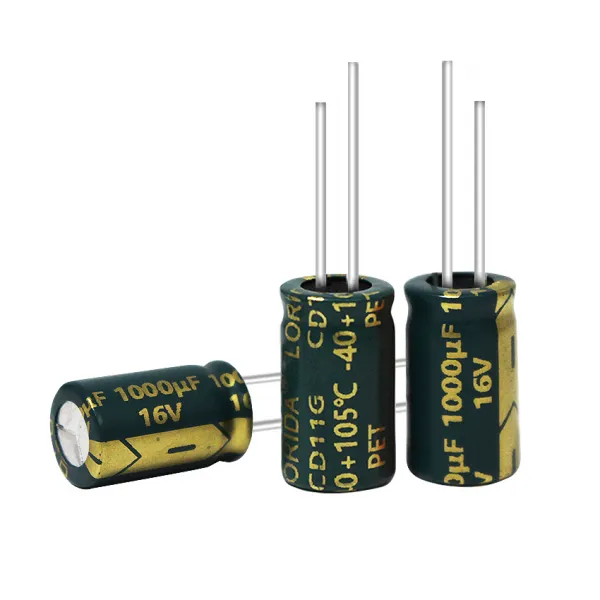 16V 1000μF Radial Aluminum Electrolytic Capacitor