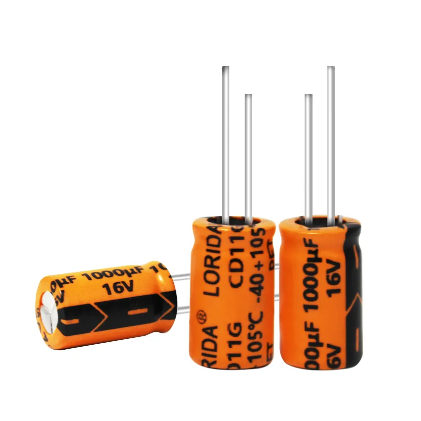 1000μF 16V Radial Aluminum Electrolytic Capacitor