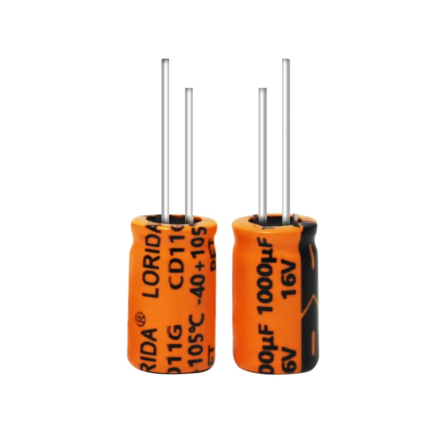 1000μF 16V Radial Aluminum Electrolytic Capacitor