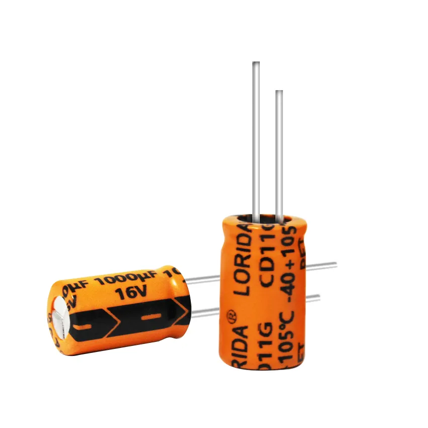 1000μF 16V Radial Aluminum Electrolytic Capacitor