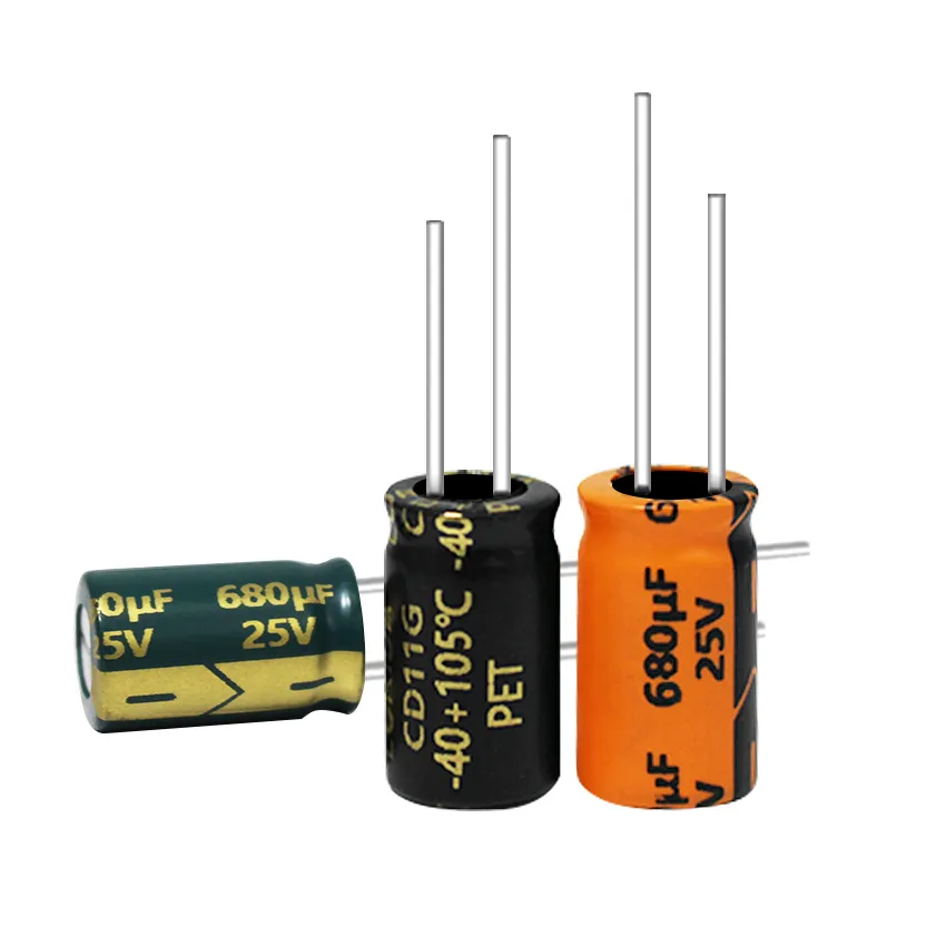 680μF 25V Radial Aluminum Electrolytic Capacitor