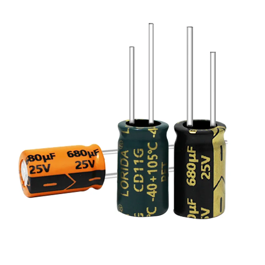 680μF 25V Radial Aluminum Electrolytic Capacitor