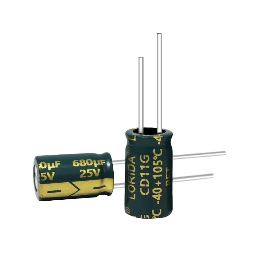 680μF 25V Radial Aluminum Electrolytic Capacitor