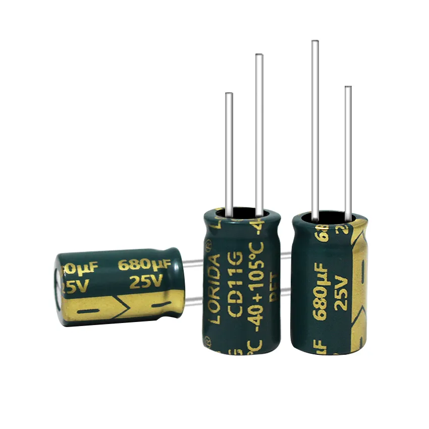 680μF 25V Radial Aluminum Electrolytic Capacitor