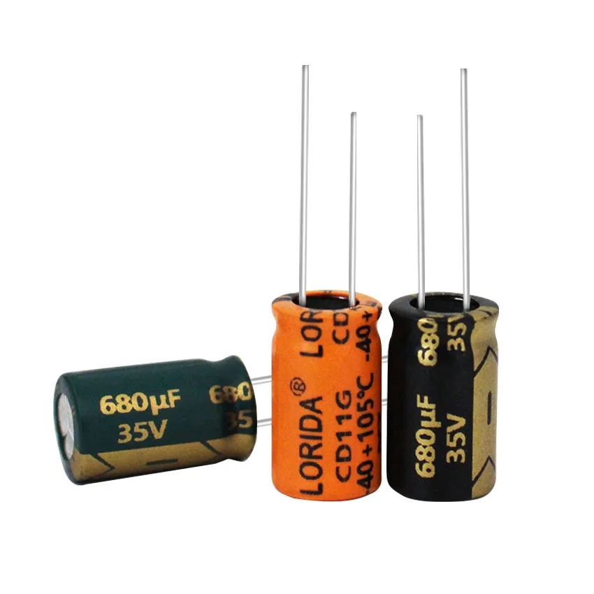 680μF 35V Radial Aluminum Electrolytic Capacitor