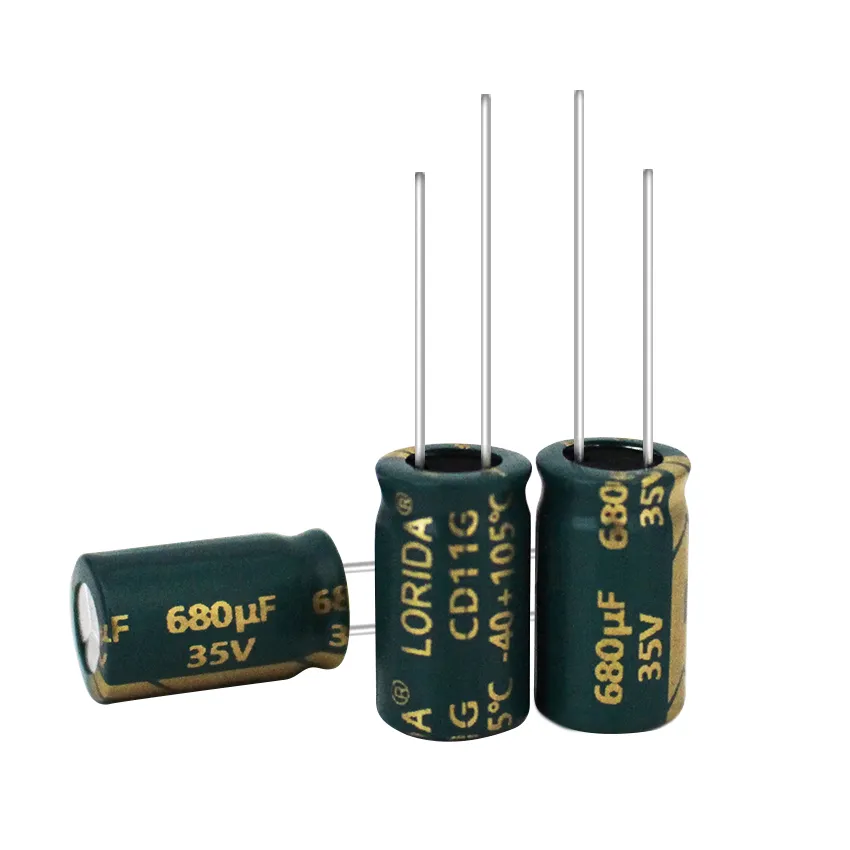 680μF 35V Radial Aluminum Electrolytic Capacitor