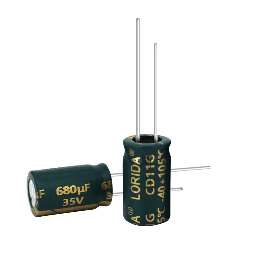 680μF 35V Radial Aluminum Electrolytic Capacitor