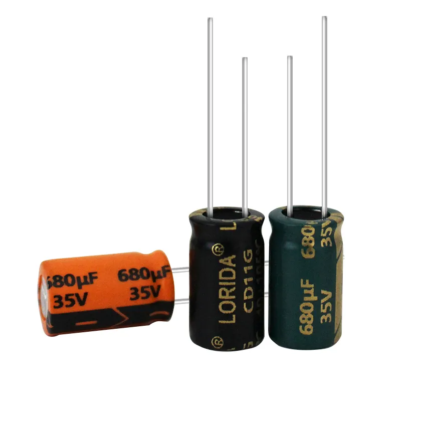 680μF 35V Radial Aluminum Electrolytic Capacitor