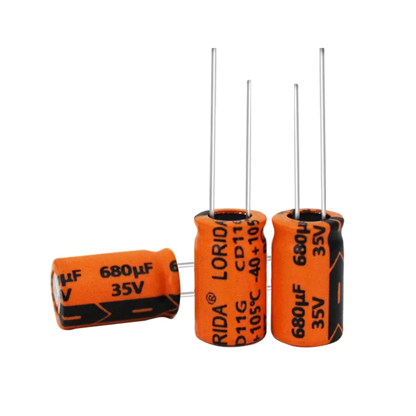 680μF 35V Radial Aluminum Electrolytic Capacitor