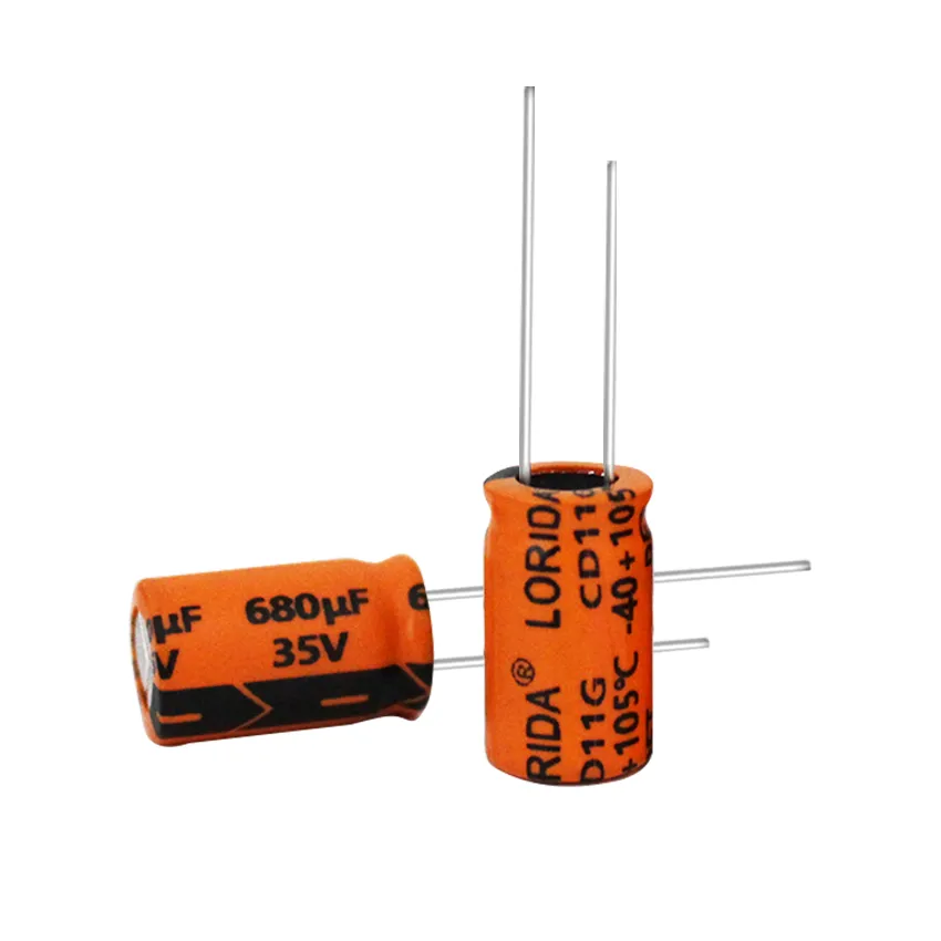 680μF 35V Radial Aluminum Electrolytic Capacitor