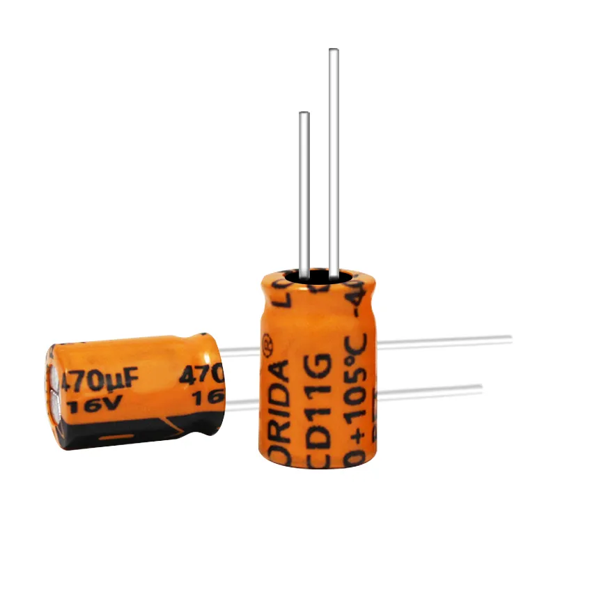 16V 470μF Radial Aluminum Electrolytic Capacitor manufacturer