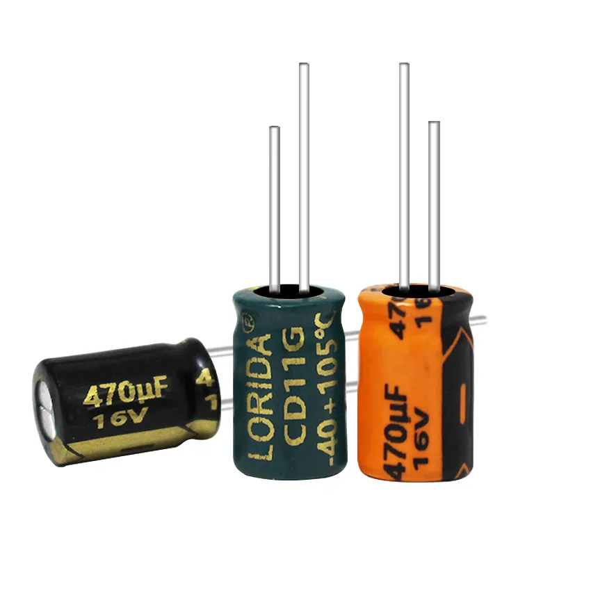 470μF 16V Radial Aluminum Electrolytic Capacitor