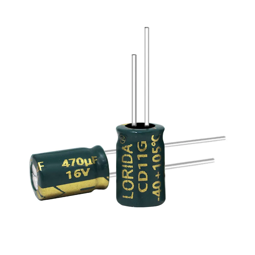 470μF 16V Radial Aluminum Electrolytic Capacitor