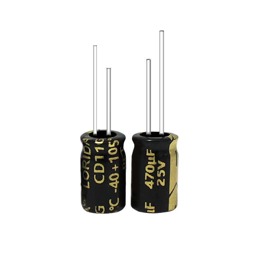 470μF 25v Radial Aluminum Electrolytic Capacitor