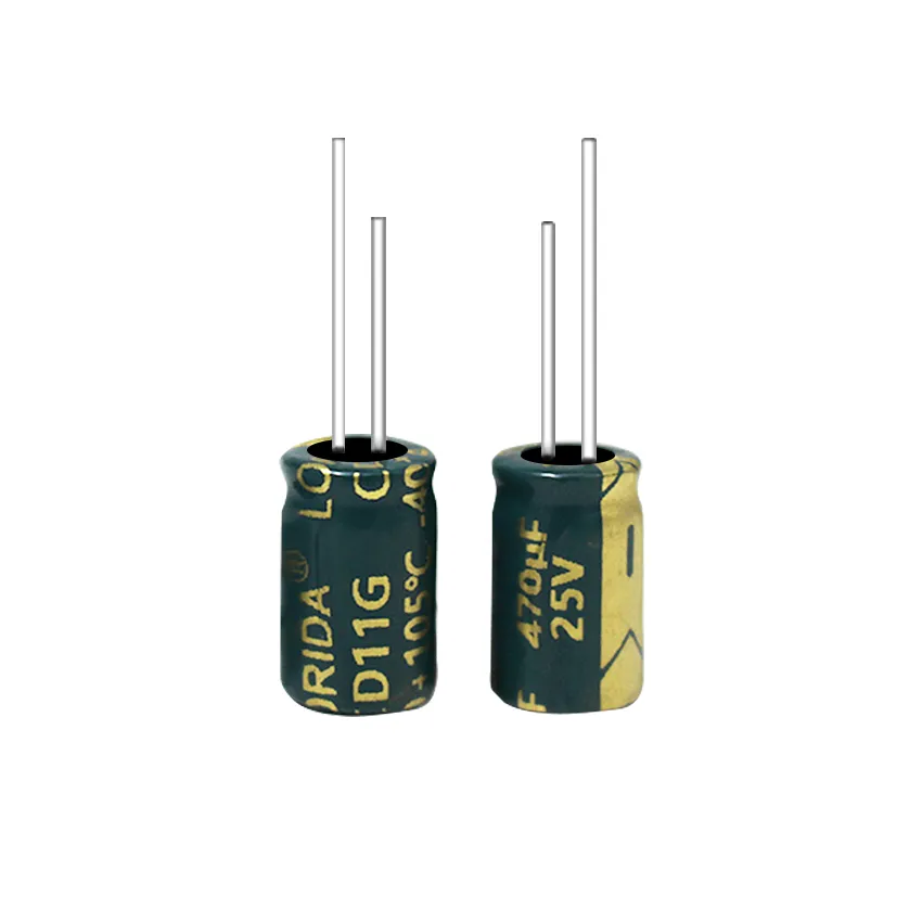 470μF 25v Radial Aluminum Electrolytic Capacitor