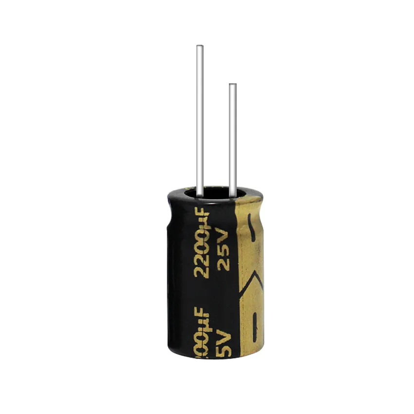 2200μF 25V Radial Aluminum Electrolytic Capacitor