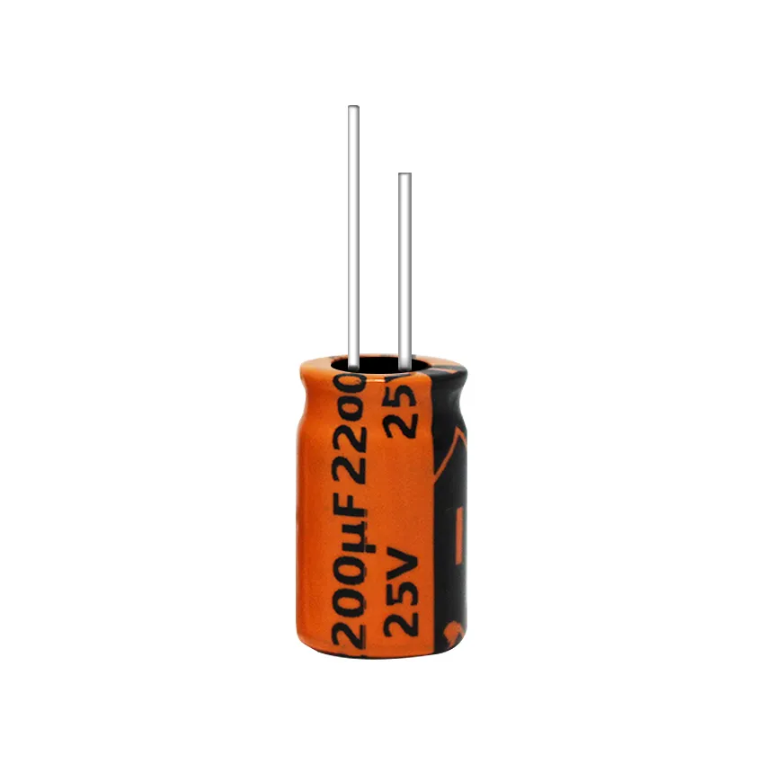 2200μF 25V Radial Aluminum Electrolytic Capacitor