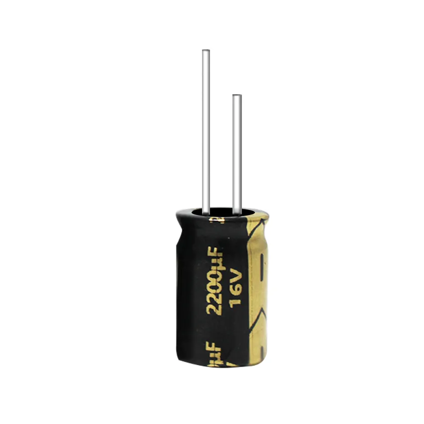 2200μF 16V Radial Aluminum Electrolytic Capacitor