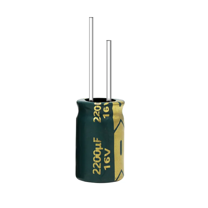 2200μF 16V Radial Aluminum Electrolytic Capacitor