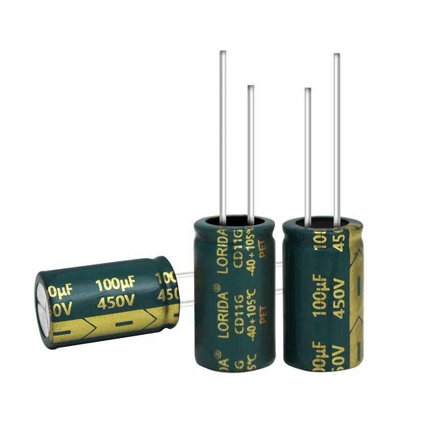 100μF 450v Radial Aluminum Electrolytic Capacitor