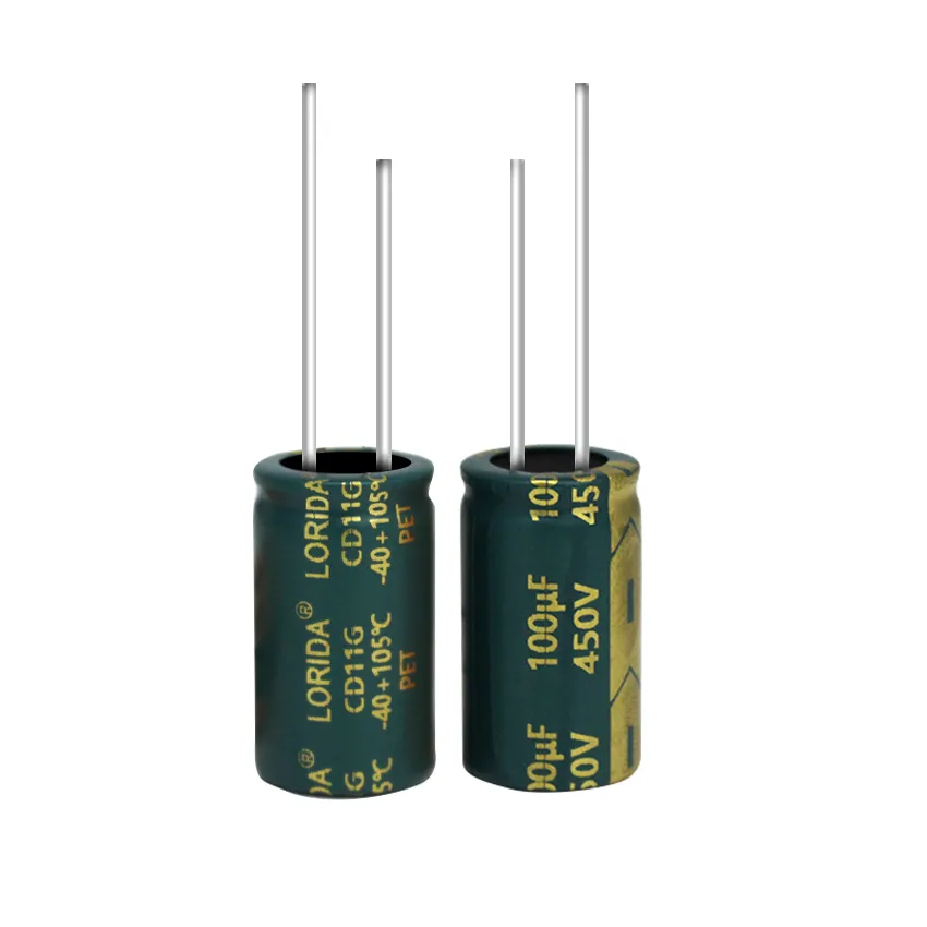 100μF 450v Radial Aluminum Electrolytic Capacitor