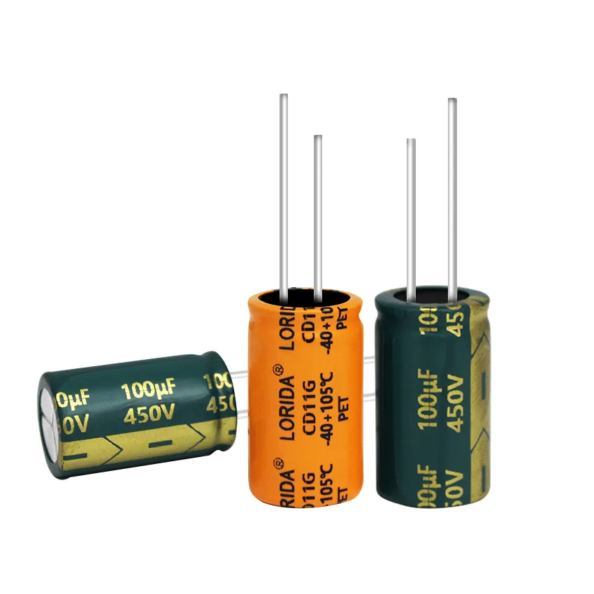 100μF 450v Radial Aluminum Electrolytic Capacitor